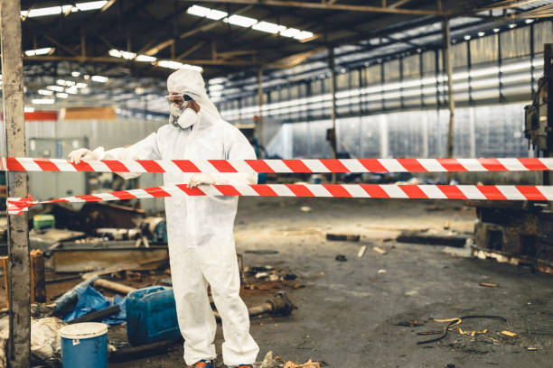 Professional Odor Removal technician working in Center Conway, NH